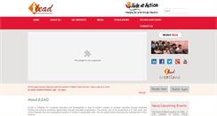 Desktop Screenshot of ileadaea.org